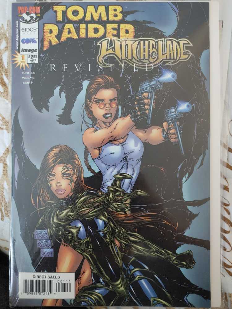 Tomb Raider / Witchblade - Image Comics (1 - Jul 2000) comic book collectible [Barcode 70985307211900111] - Main Image 2