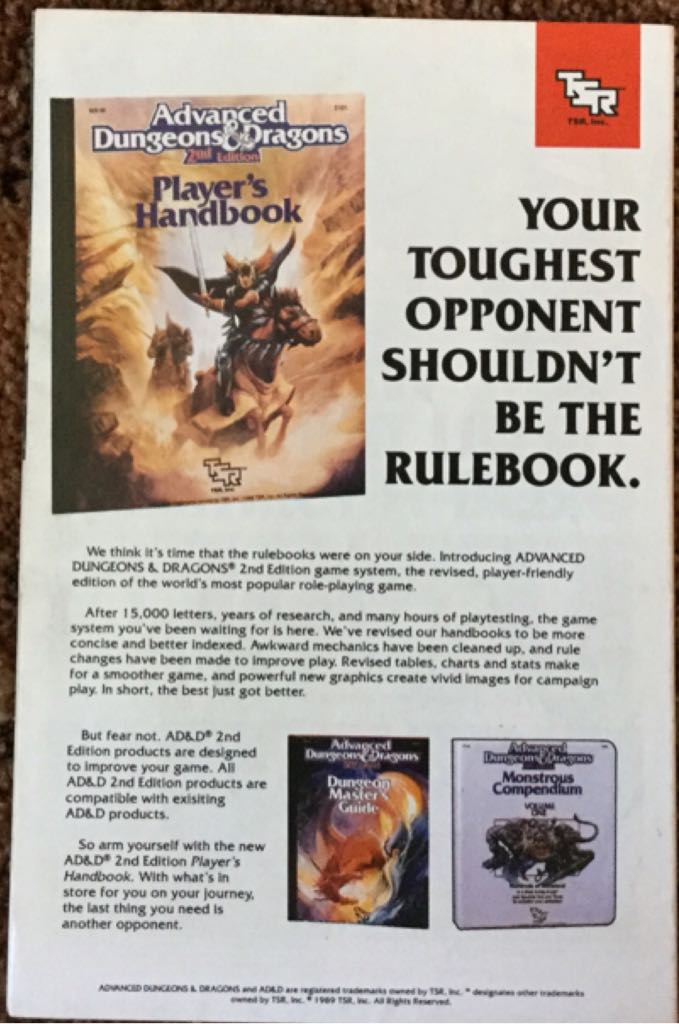 X-men Annual - Marvel Comics (13 - Aug 1989) comic book collectible - Main Image 2