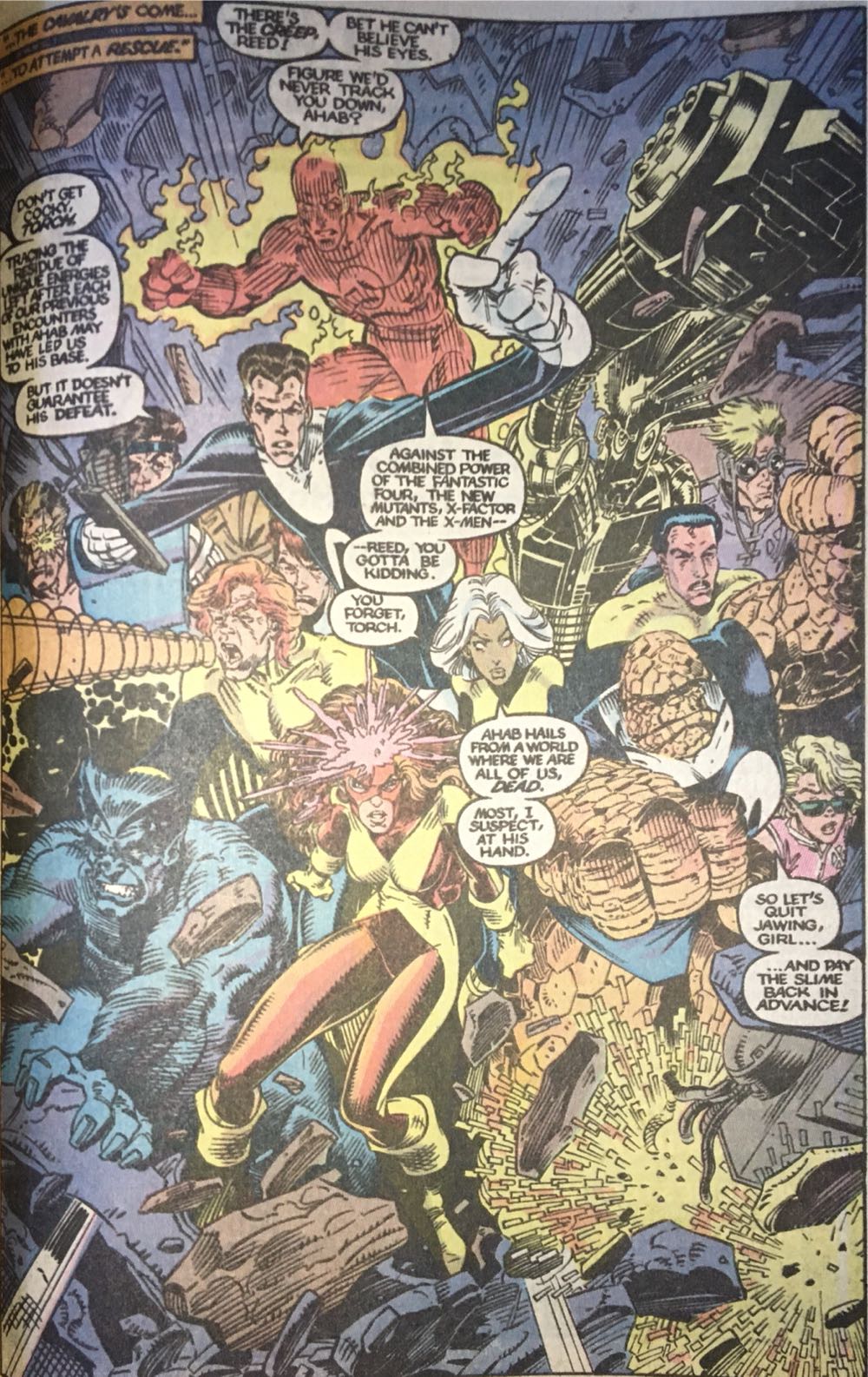 X-Men (1963): Annual - Marvel (14 - Jul 1990) comic book collectible - Main Image 3
