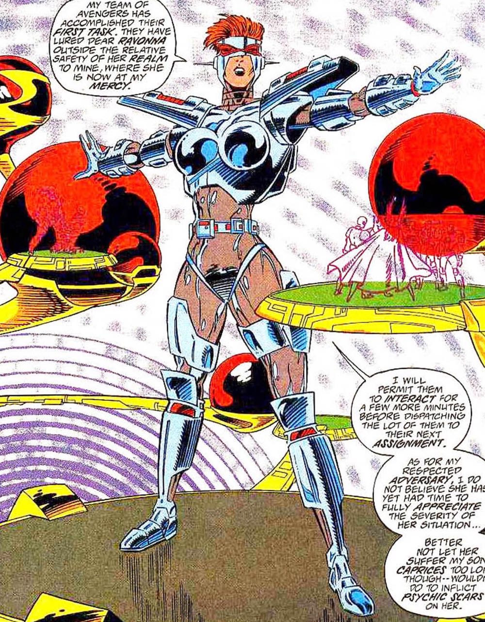 Avengers: The Terminatrix Objective, The - Marvel Comics (#2 - Oct 1993) comic book collectible [Barcode 759606025374] - Main Image 3