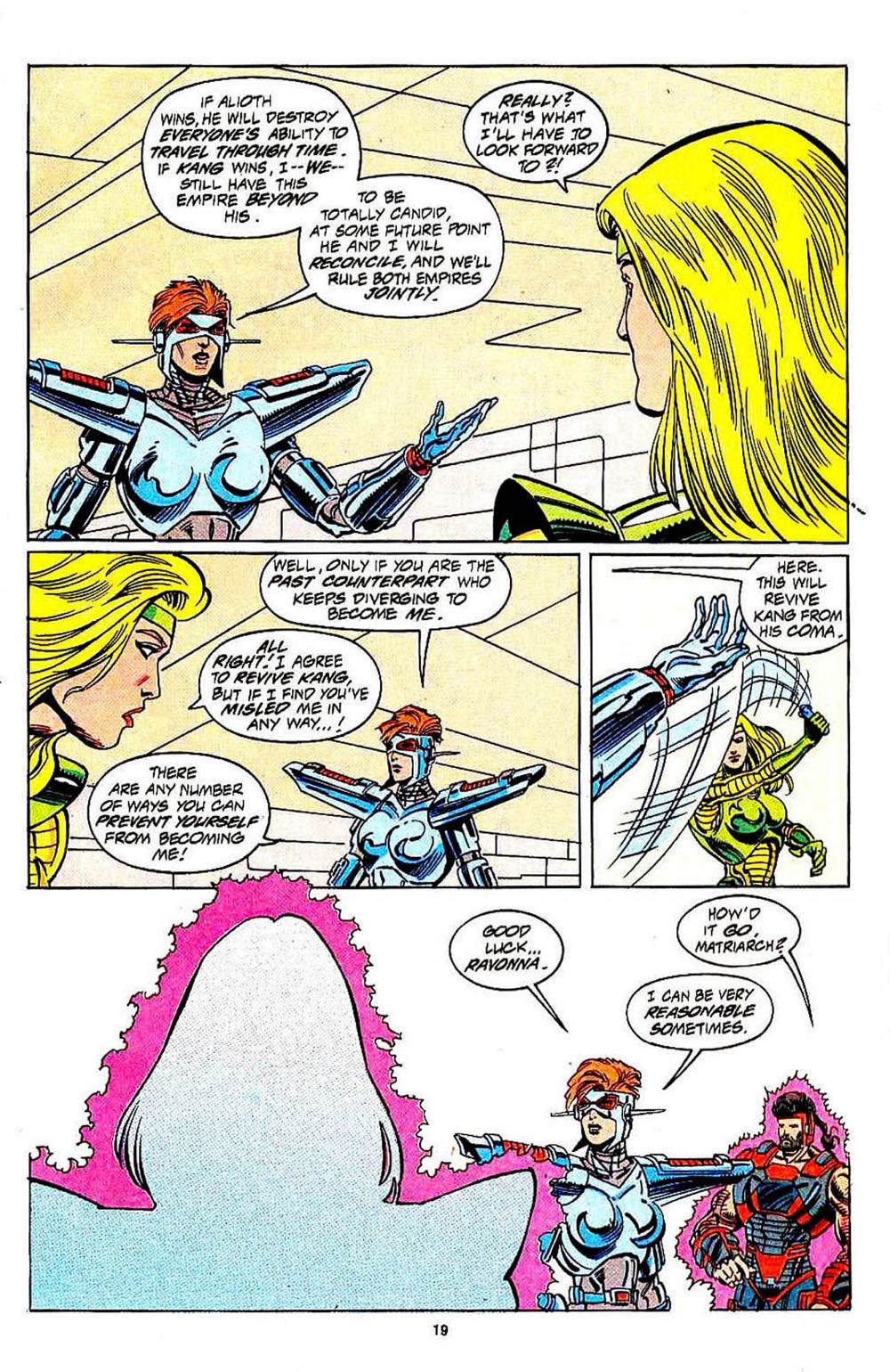 Avengers: The Terminatrix Objective - Marvel Comics (3 - Nov 1993) comic book collectible [Barcode 009281025375] - Main Image 3