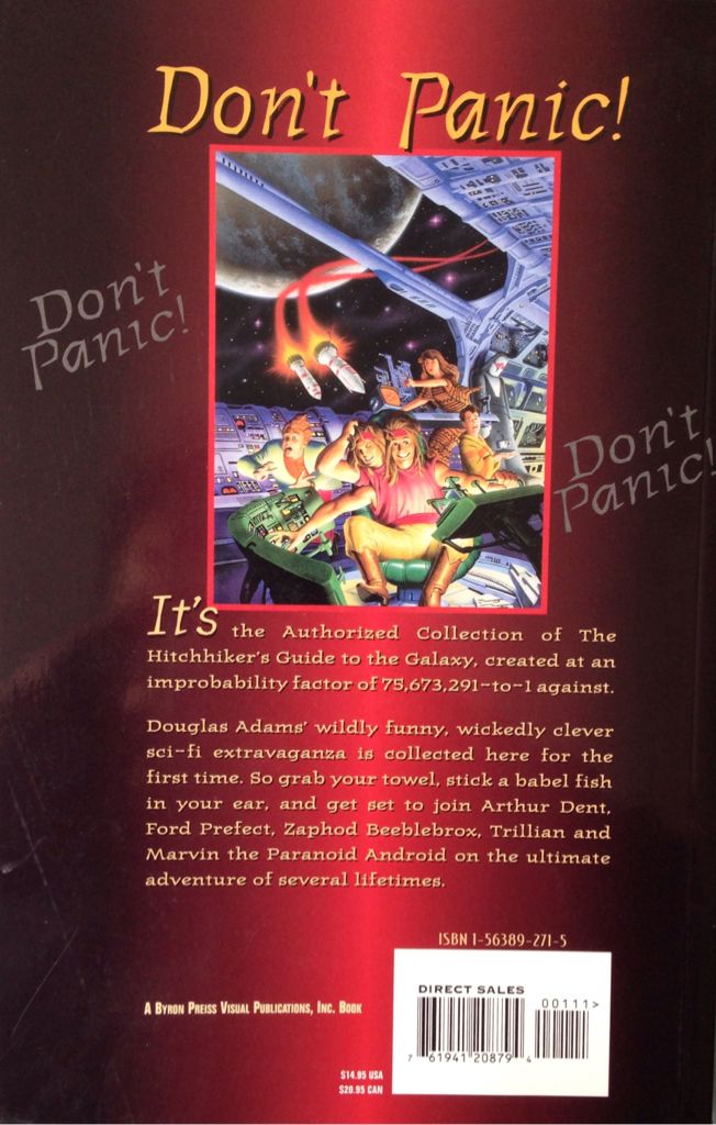 Hitchhikers Guide To The Galaxy - DC (0) comic book collectible [Barcode 761941208794] - Main Image 2