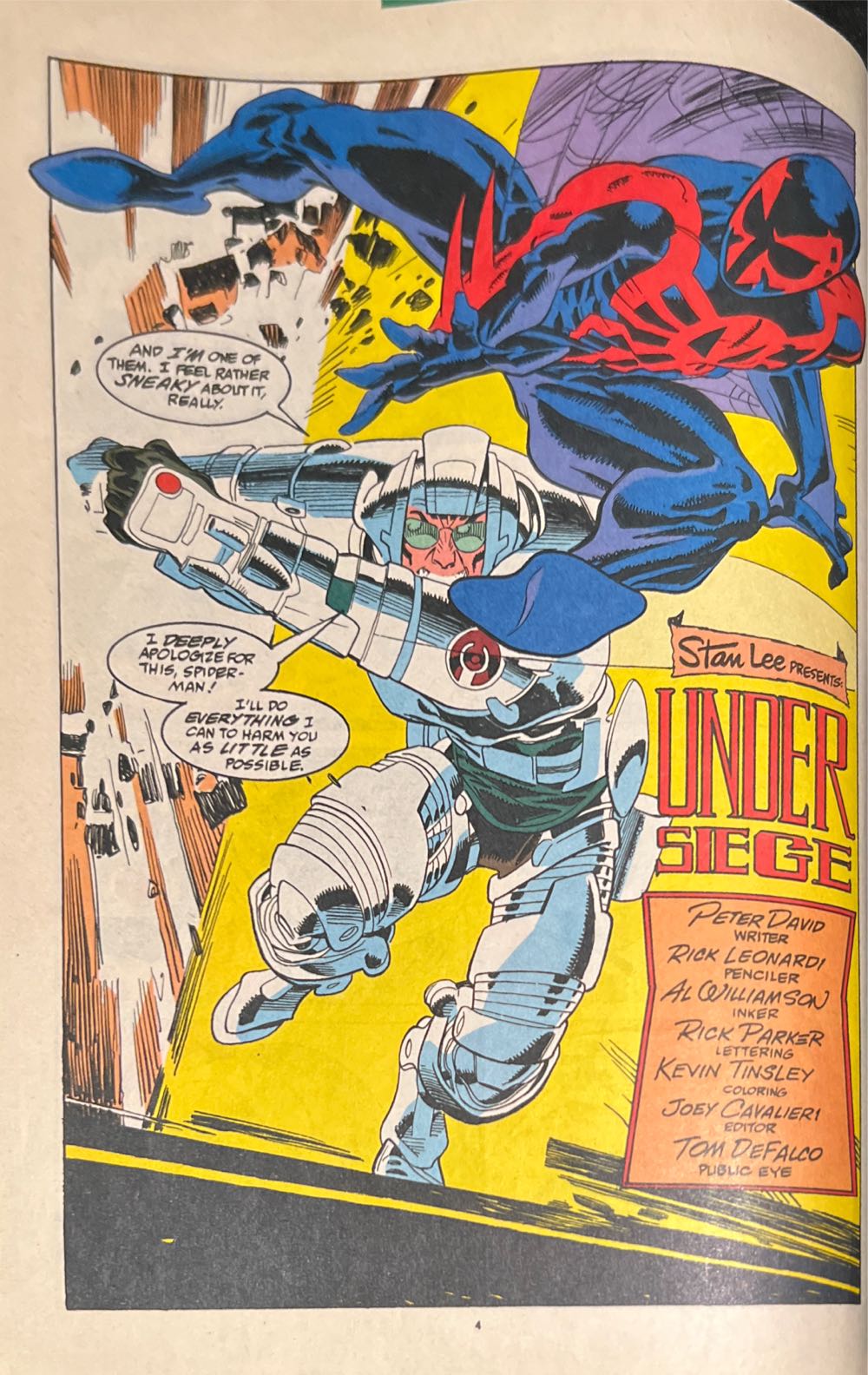 Spiderman 2099 - Marval Comics (11 - Sep 1993) comic book collectible - Main Image 3