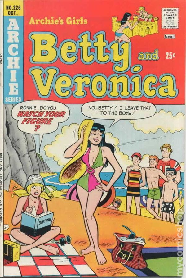 Betty and Veronica (226) comic book collectible - Main Image 1