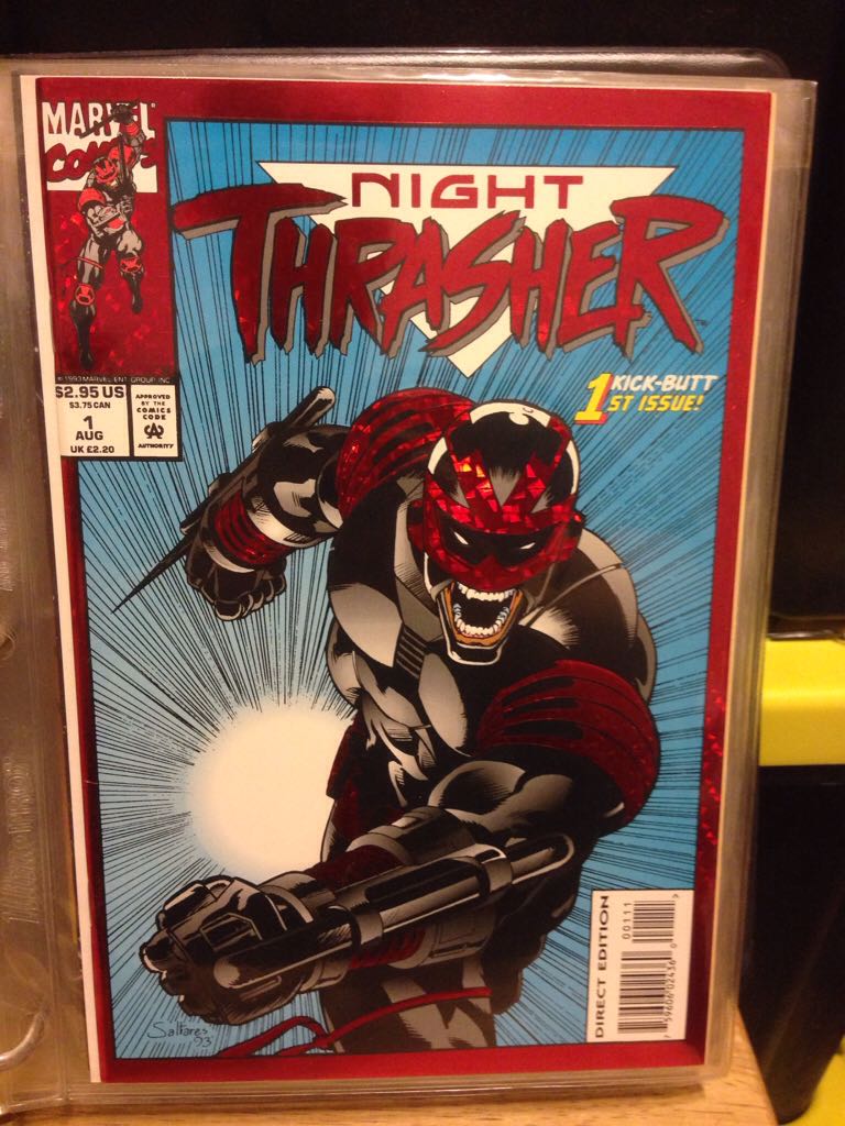 Night Thrasher - Marvel Comics (1 - Aug 1993) comic book collectible [Barcode 759606024360] - Main Image 2