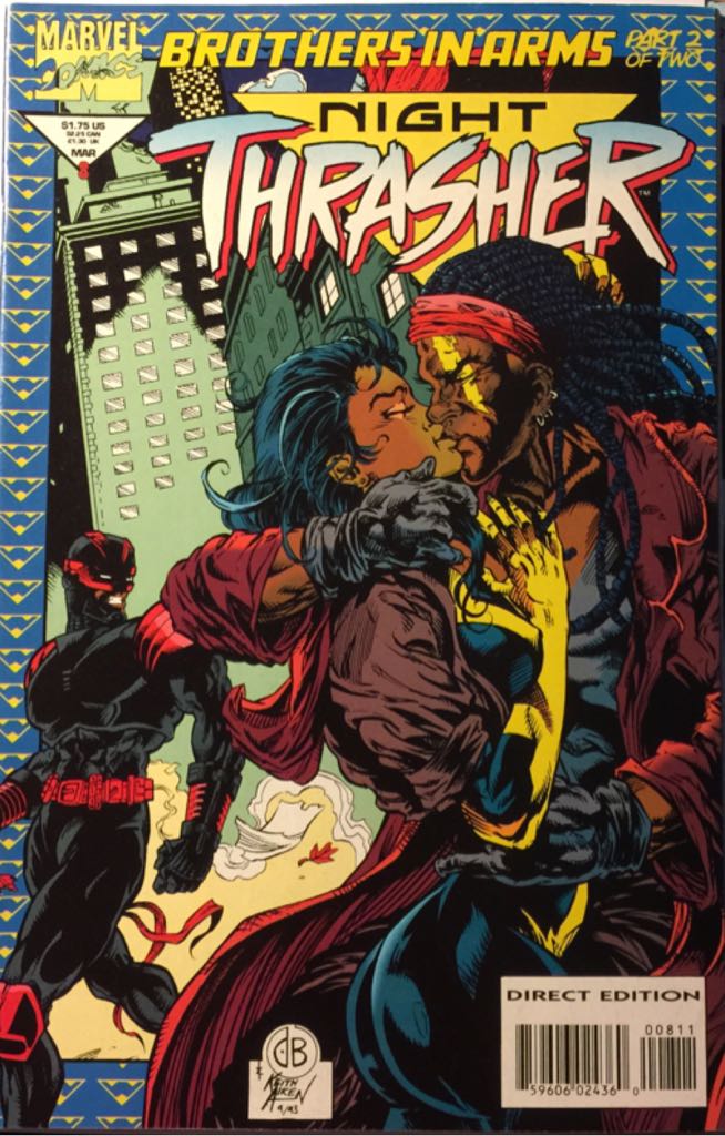 Night Thrasher - Marvel Comics (8 - Mar 1994) comic book collectible [Barcode 759606024360] - Main Image 1