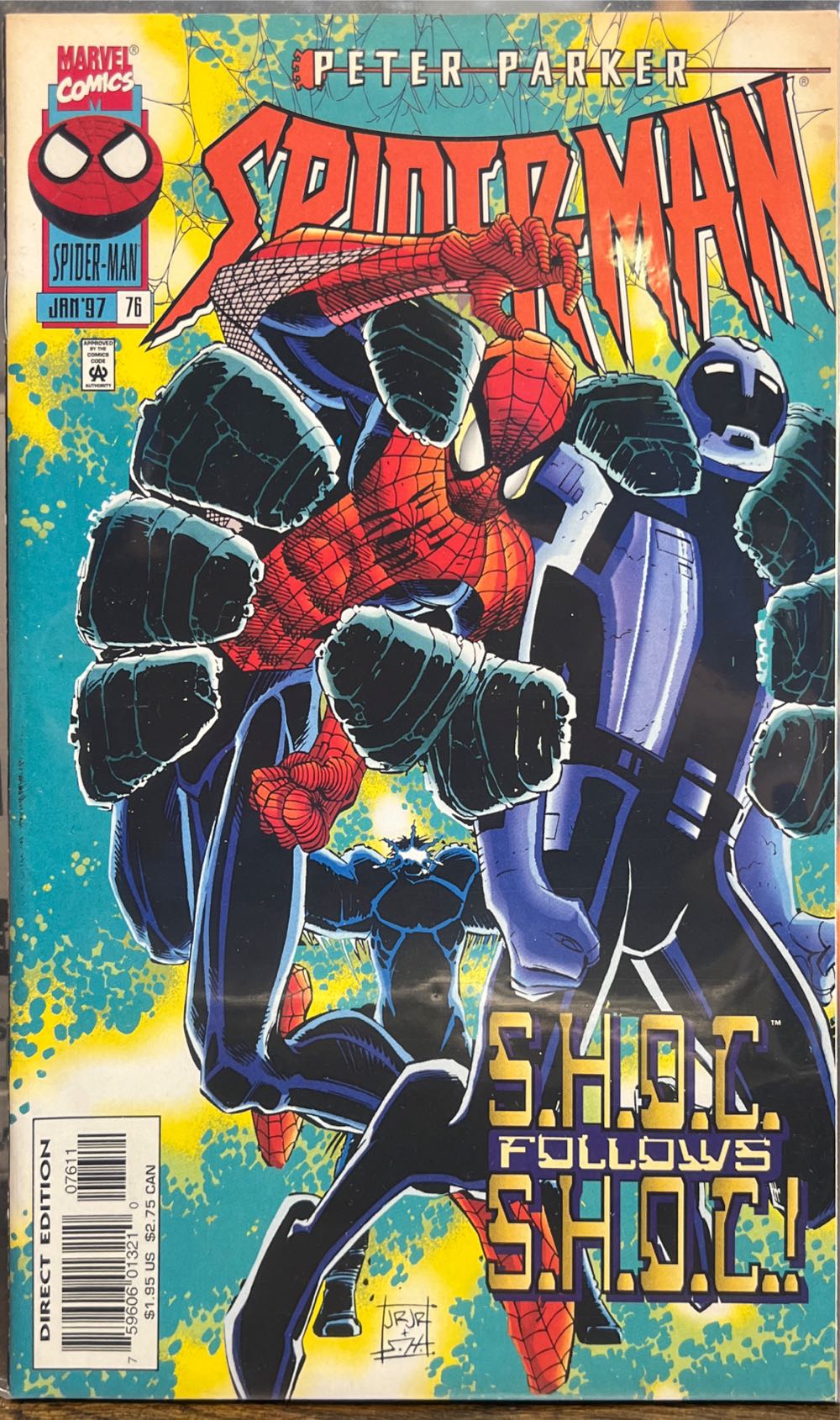 Peter Parker: Spiderman  (76) comic book collectible [Barcode 759606047178] - Main Image 2