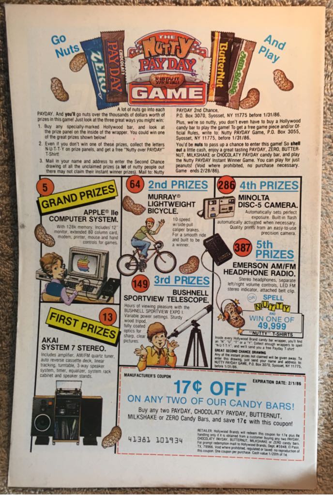 Power Pack - Marvel (13 - Aug 1985) comic book collectible [Barcode 071486020547] - Main Image 2