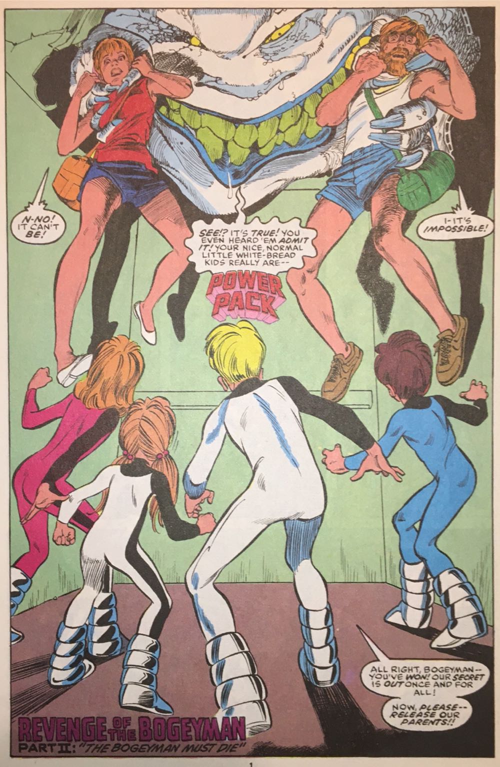 Power Pack - Marvel (43 - Jan 1989) comic book collectible [Barcode 024885210637] - Main Image 3