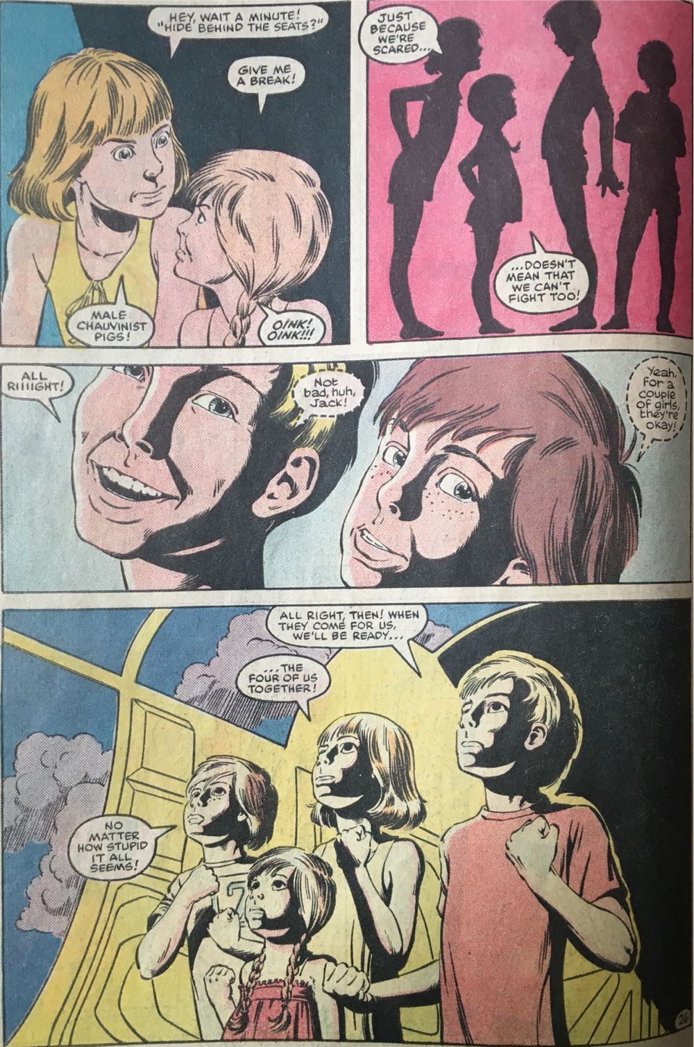 Power Pack (1984) - Marvel Comics Group (1 - Aug 1984) comic book collectible [Barcode 071486020547] - Main Image 3