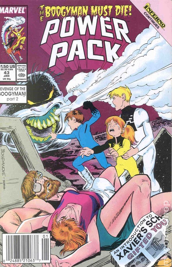 Power Pack - Marvel (8 - Mar 1985) comic book collectible [Barcode 071486020547] - Main Image 4