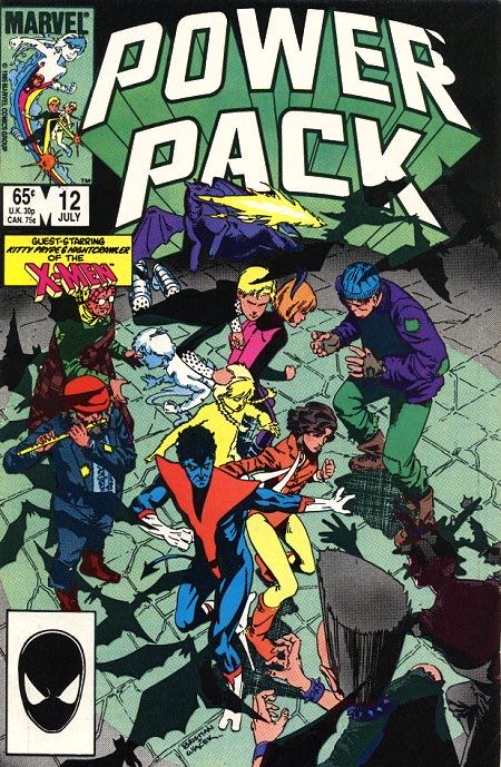 Power Pack (1984) - Marvel (12 - Jul 1985) comic book collectible [Barcode 071486020547] - Main Image 4