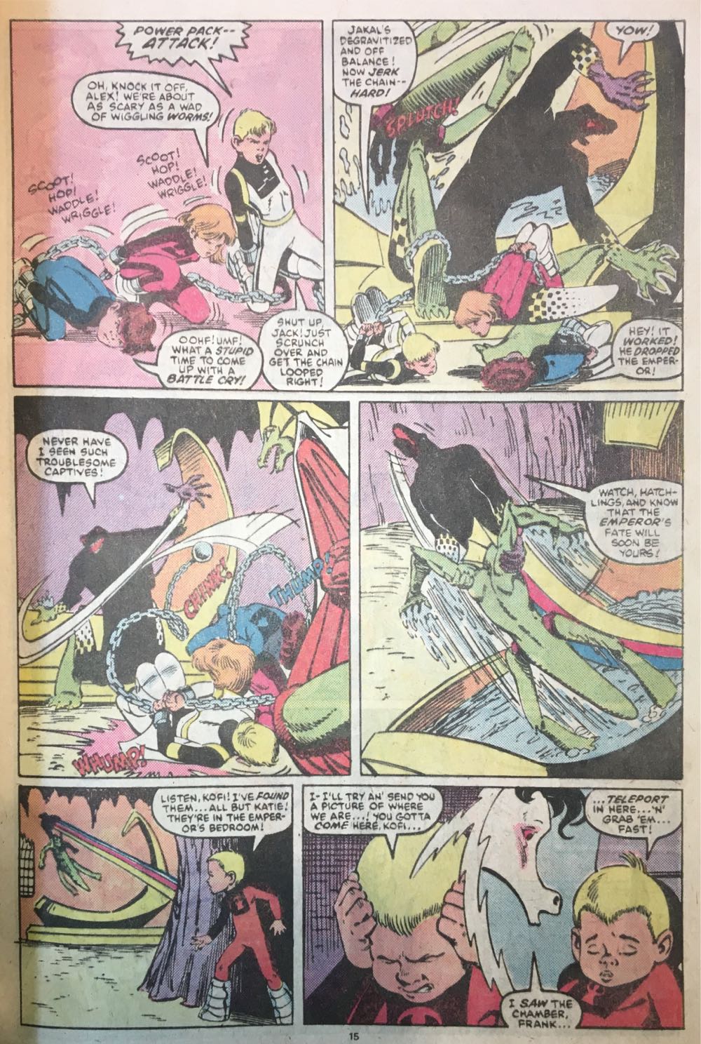 Power Pack - Marvel (25 - Aug 1986) comic book collectible [Barcode 071486020547] - Main Image 3