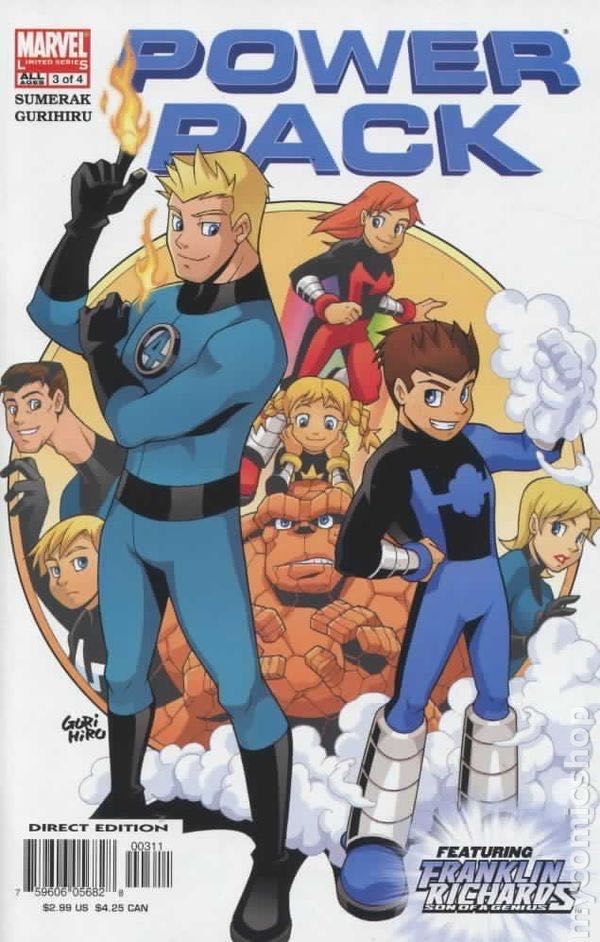 Power Pack - Marvel (33 - Nov 1987) comic book collectible [Barcode 071486020547] - Main Image 4