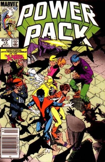 Power Pack (1984) - Marvel Comics (6 - Jan 1985) comic book collectible [Barcode 071486020547] - Main Image 2