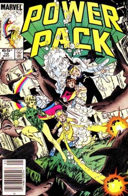 Power Pack (1984) - Marvel Comics (6 - Jan 1985) comic book collectible [Barcode 071486020547] - Main Image 3