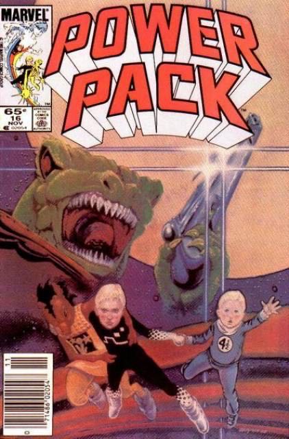 Power Pack (1984) - Marvel Comics (6 - Jan 1985) comic book collectible [Barcode 071486020547] - Main Image 4
