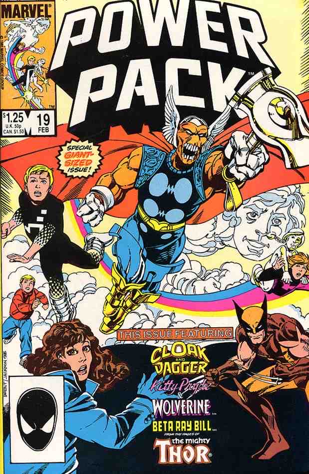 Power Pack (1984) - Marvel (9 - Apr 1985) comic book collectible [Barcode 071486020547] - Main Image 3