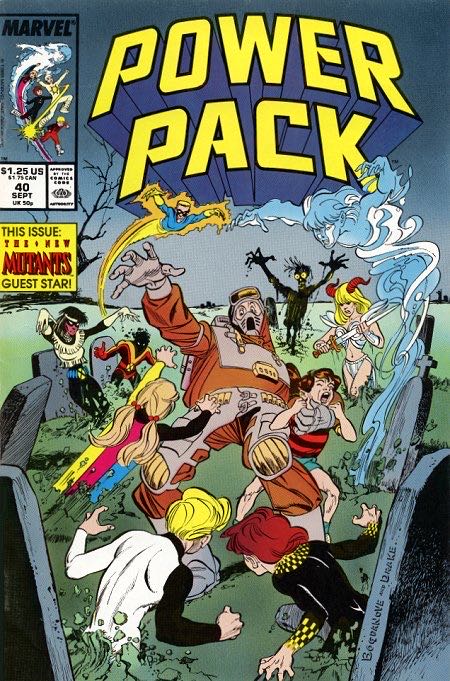 Power Pack - Marvel Comics (44 - 03/1989) comic book collectible [Barcode 071486020547] - Main Image 4