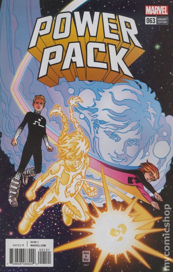 Power Pack - Marvel Comcs (28 - Feb 1987) comic book collectible [Barcode 024885210637] - Main Image 3