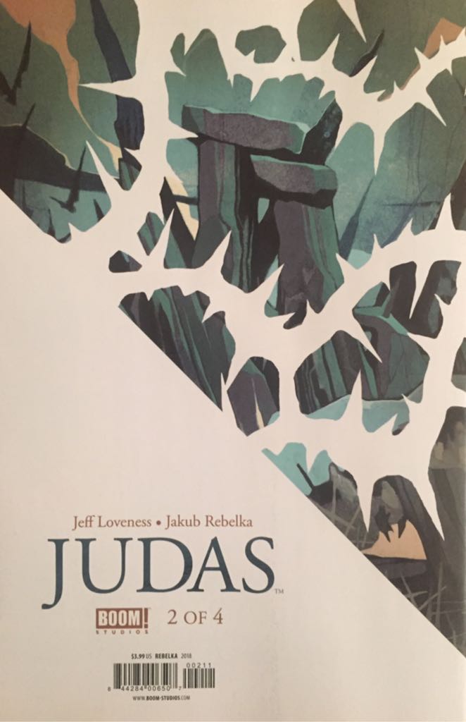 Judas - Boom! Studios (2 - Jan 2018) comic book collectible [Barcode 84428400650700211] - Main Image 2