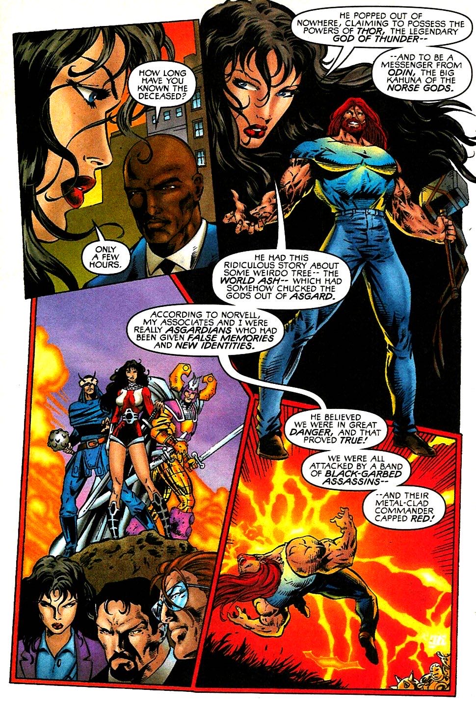 Journey Into Mystery (1996) - Marvel Comics (504 - Dec 1996) comic book collectible [Barcode 759606024506] - Main Image 2