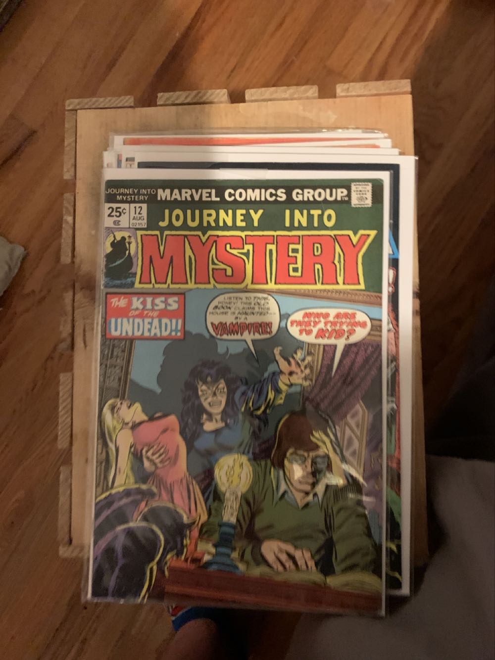 Journey Into Mystery - Marvel Comics (12 - Aug 1974) comic book collectible - Main Image 2