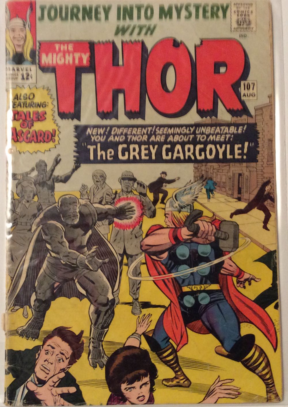 Journey Into Mystery - Marvel Comics (107 - 08/1964) comic book collectible - Main Image 2