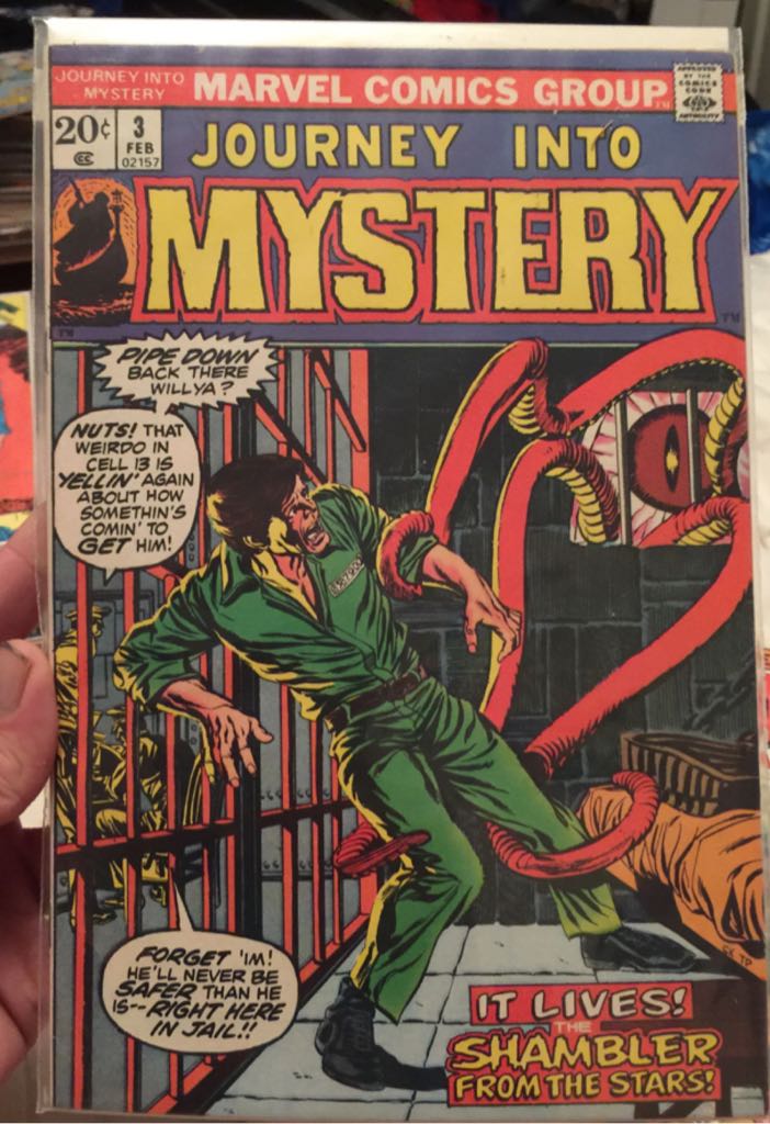 Journey Into Mystery - Marvel (3 - Feb 1972) comic book collectible - Main Image 1