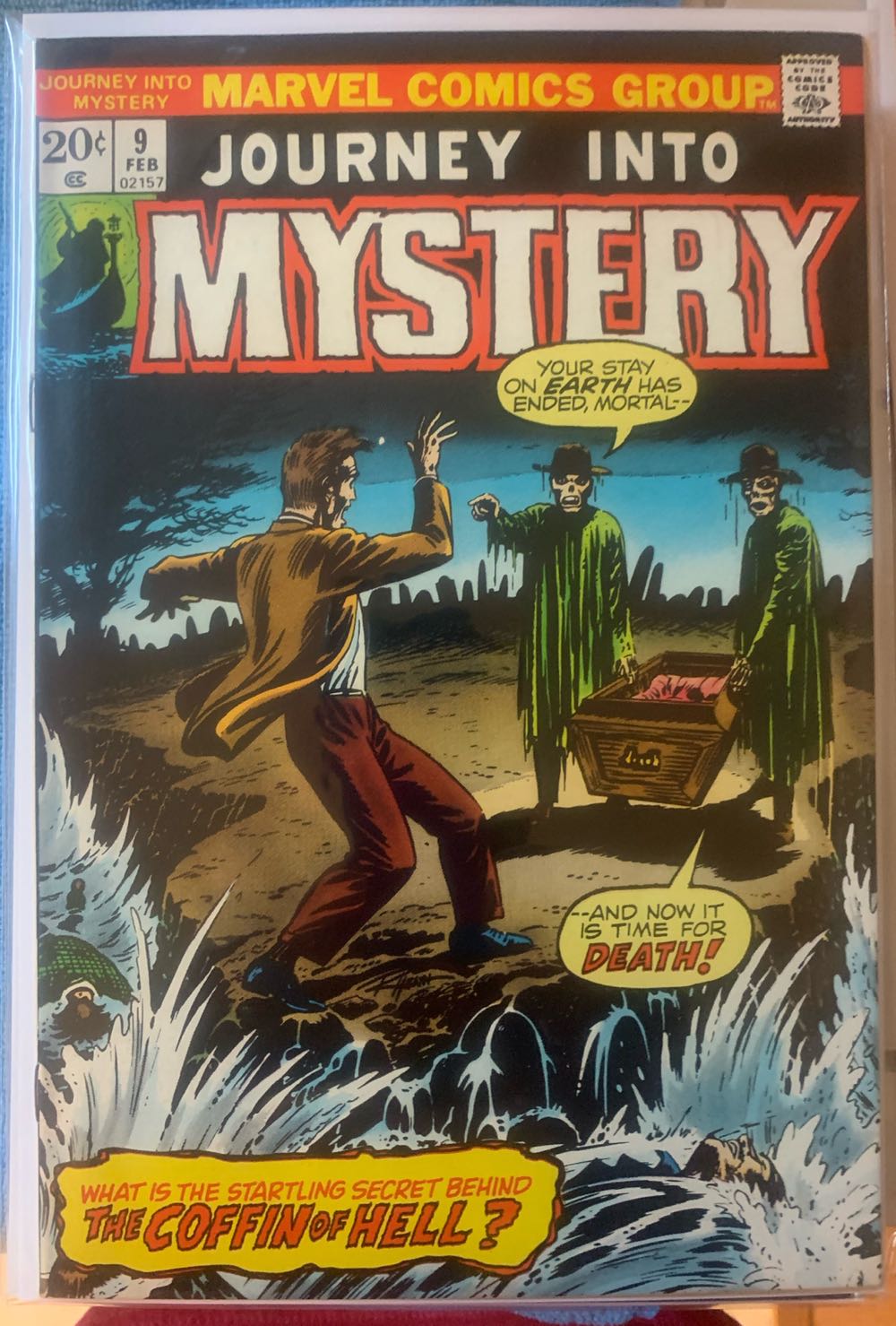 Journey Into Mystery - Marvel Comics Group (9 - Feb 1974) comic book collectible - Main Image 2