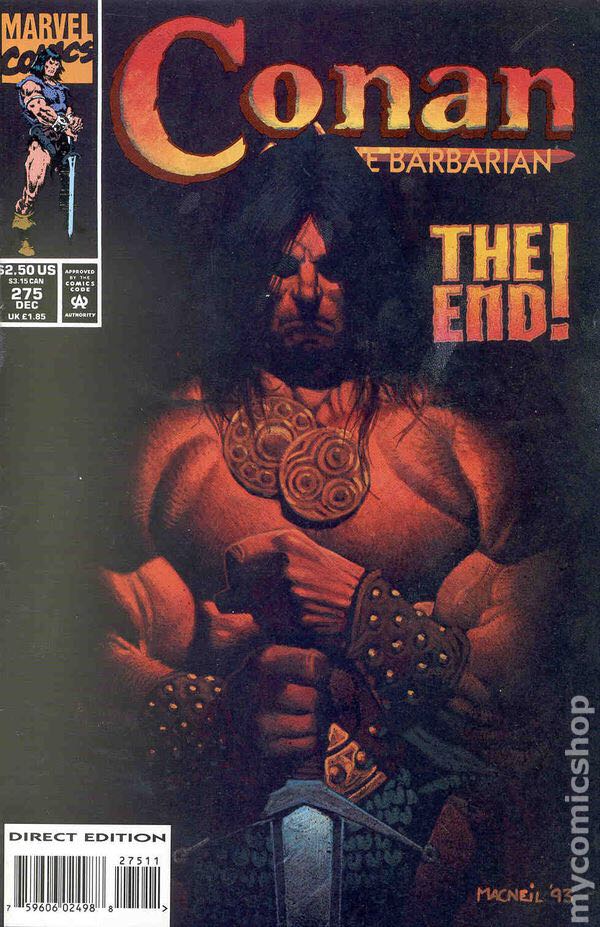 Conan The Barbarian - Marvel Comics (1 - Oct 1970) comic book collectible [Barcode 7148602498] - Main Image 4