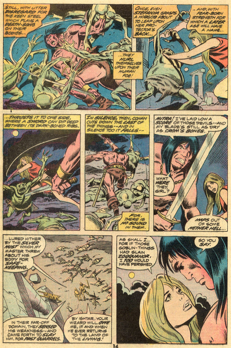 Conan The Barbarian - Marvel Comics Group (47 - Feb 1975) comic book collectible [Barcode 1486569] - Main Image 4