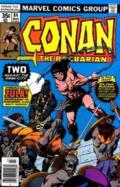 Conan The Barbarian - Marvel Comics (84 - Mar 1978) comic book collectible [Barcode 8545685] - Main Image 1