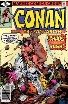 Conan The Barbarian Vol. 1 - Marvel (106 - Jan 1980) comic book collectible [Barcode 752562686] - Main Image 1