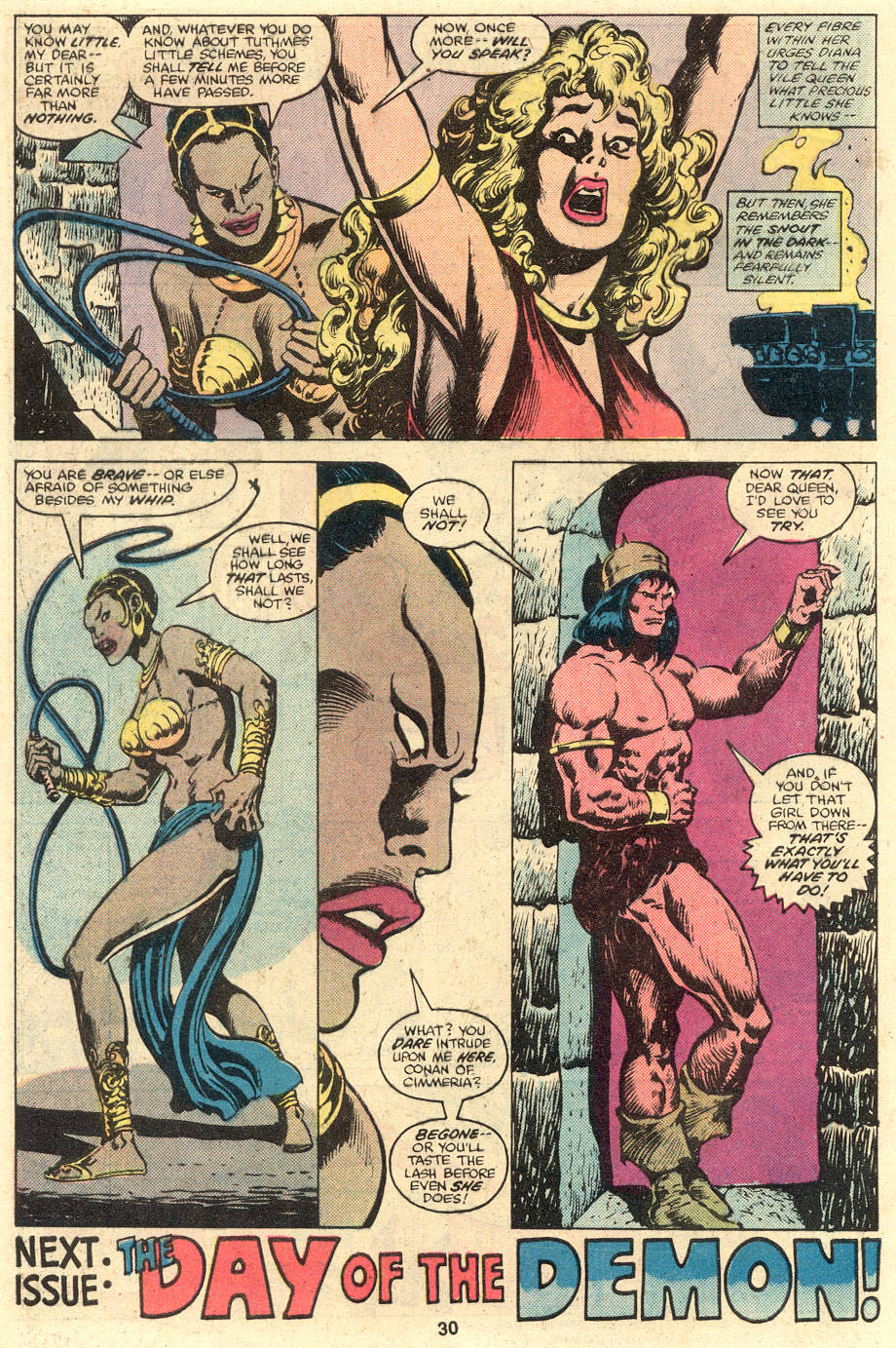 Conan The Barbarian Vol. 1 - Marvel (106 - Jan 1980) comic book collectible [Barcode 752562686] - Main Image 3