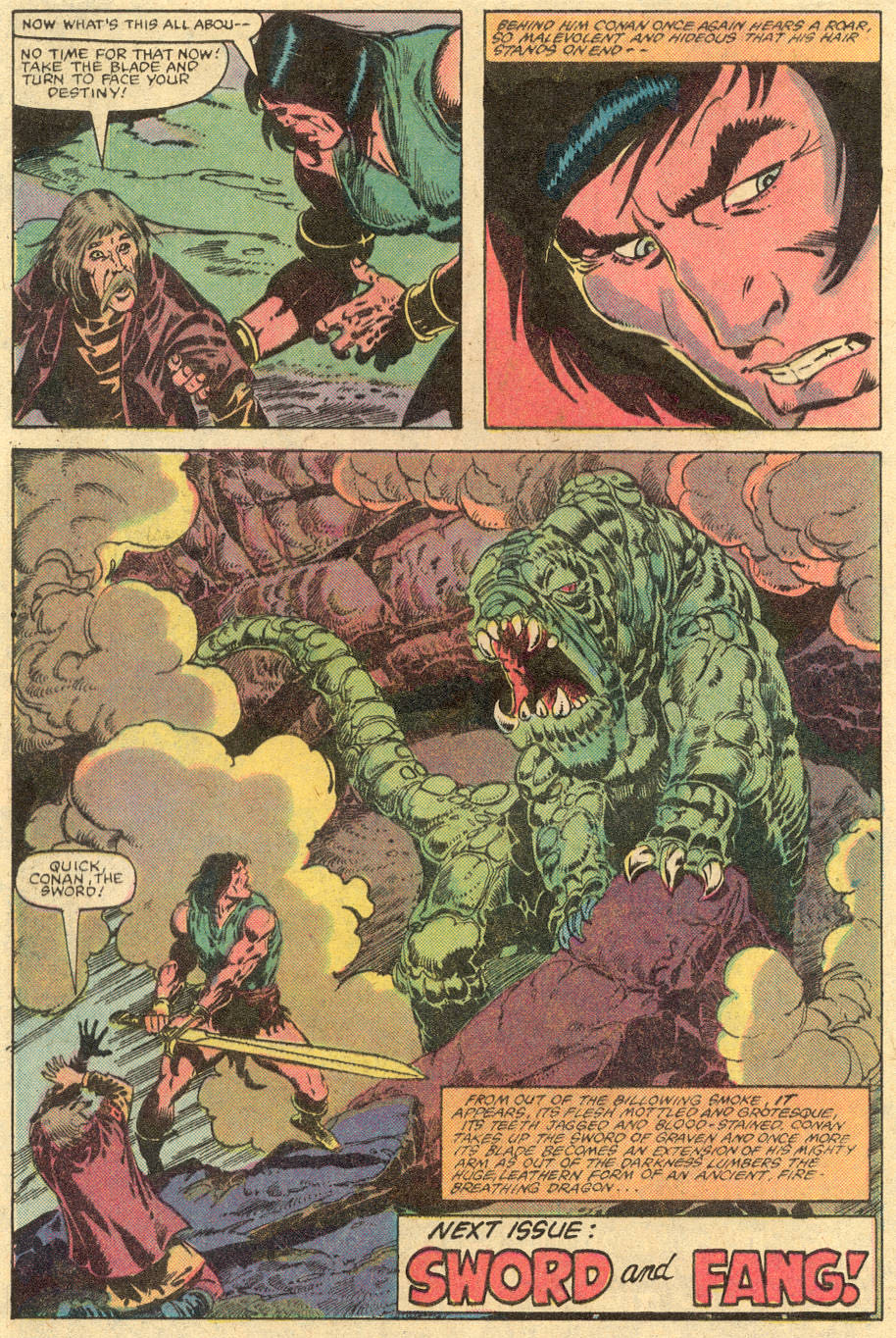 Conan The Barbarian Vol. 1 - Marvel Comics Group (143 - Feb 1983) comic book collectible [Barcode 84156389] - Main Image 3