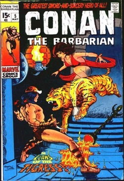 Conan The Barbarian Vol. 1  (5) comic book collectible [Barcode 852554147568889996355554412258] - Main Image 1
