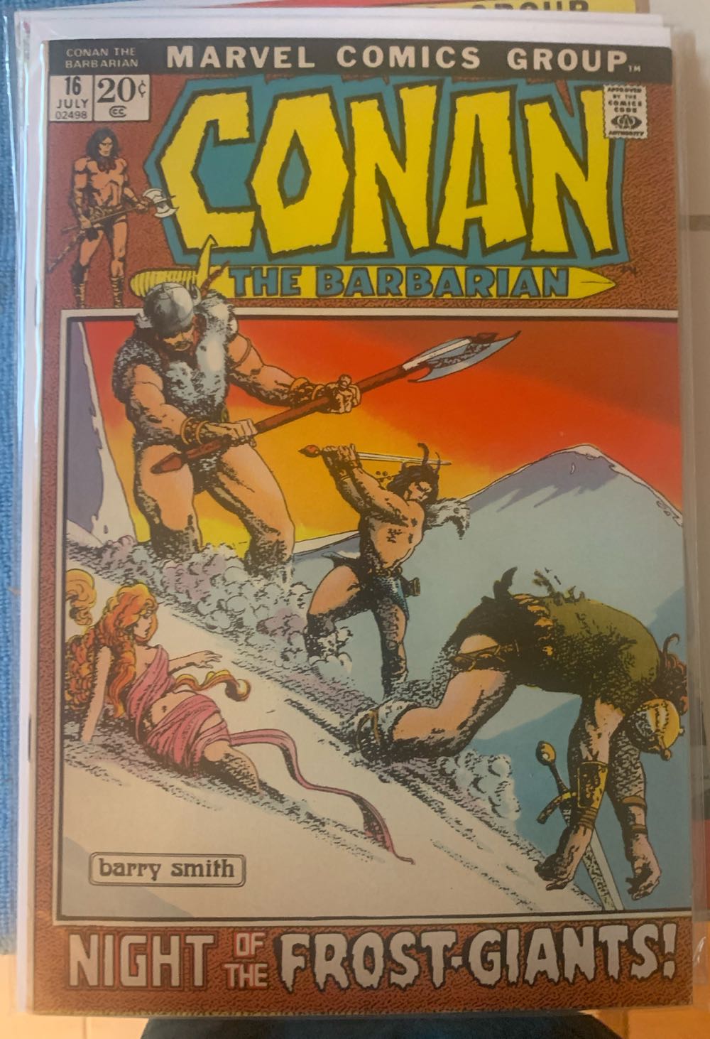 Conan The Barbarian  (16) comic book collectible [Barcode 8525566] - Main Image 2