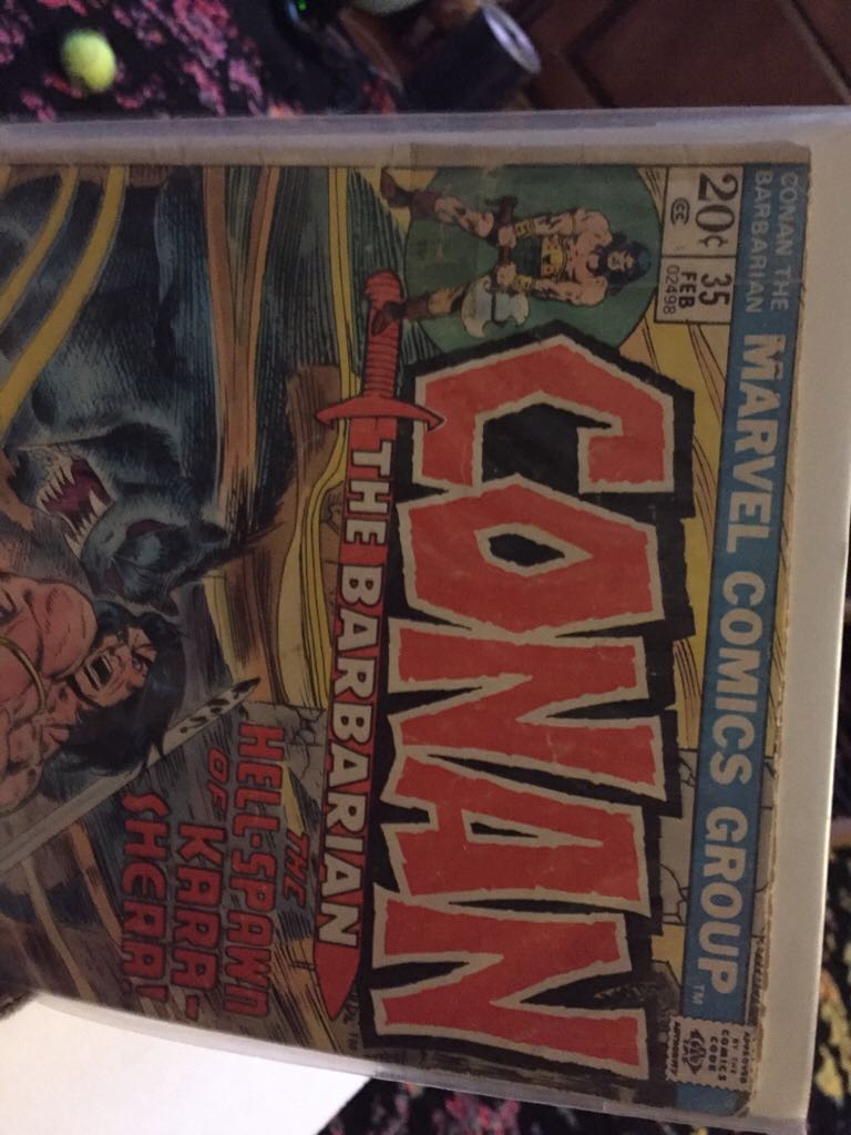 Conan The Barbarian Vol. 1 - Marvel Comics (35 - Feb 1974) comic book collectible [Barcode 7115582566] - Main Image 2