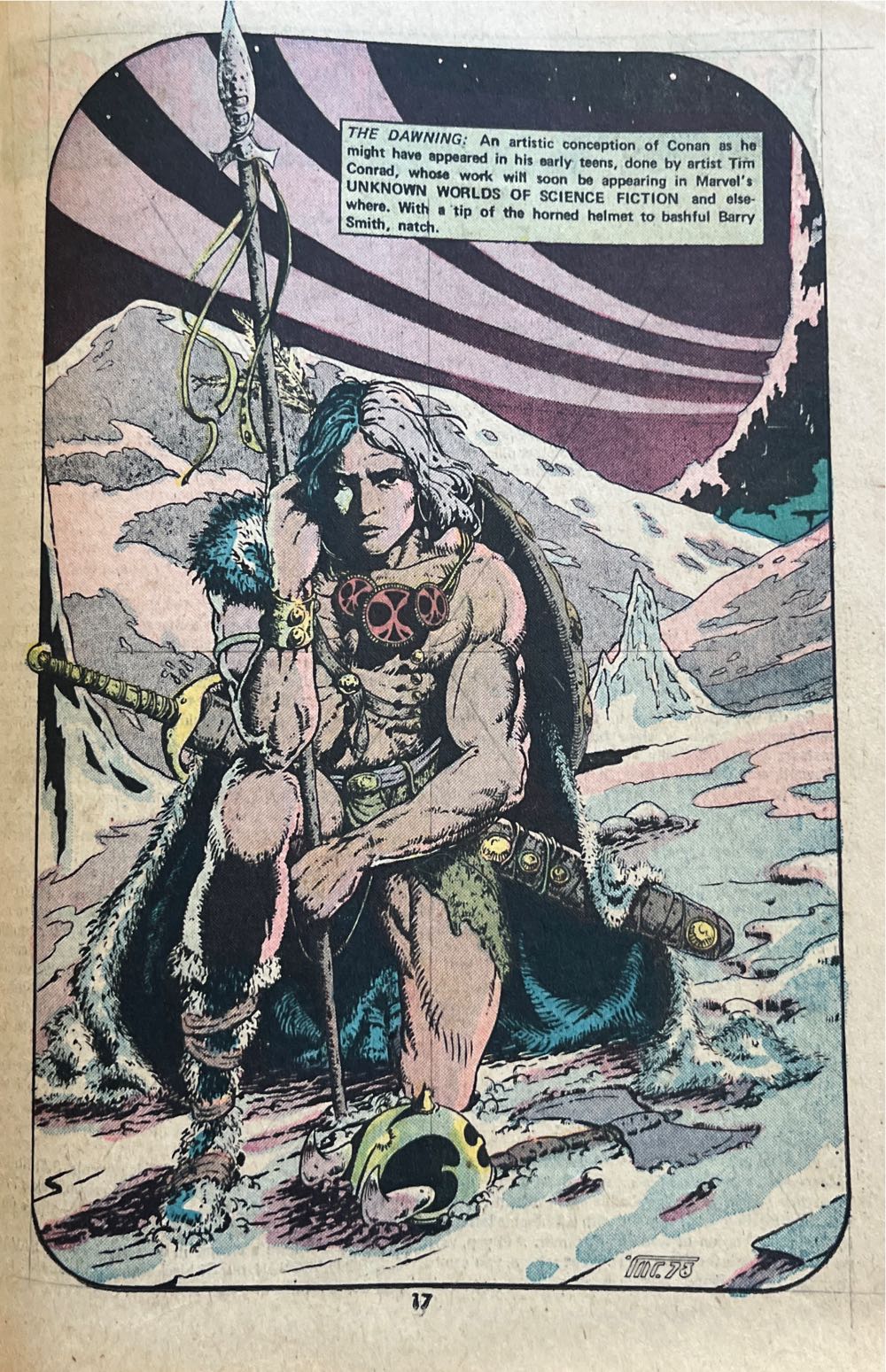 Conan The Barbarian Vol 1 - Marvel Comics (47 - Feb 1975) comic book collectible [Barcode 74458885565588] - Main Image 2