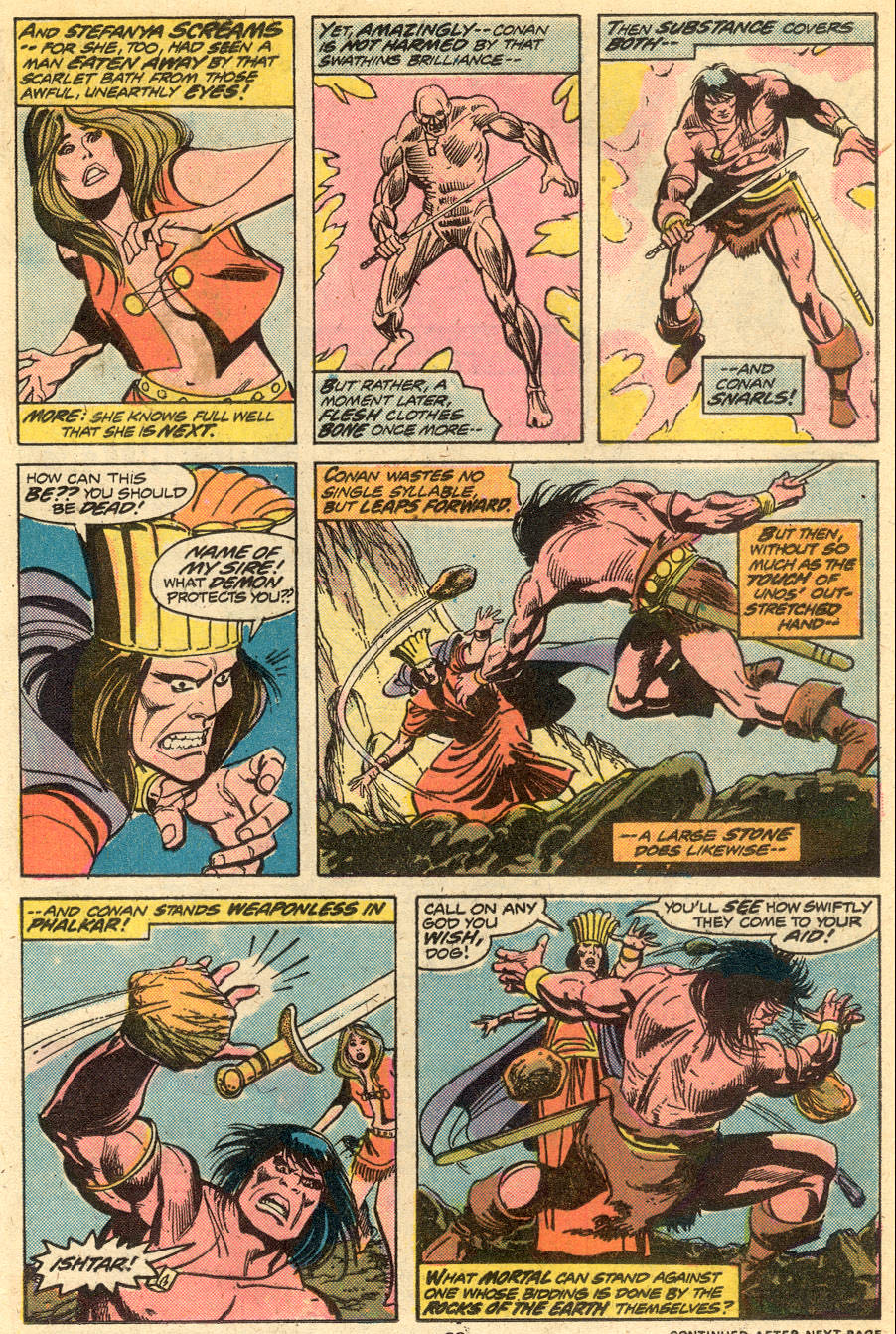 Conan The Barbarian Vol. 1 - Marvel Comics Group (51 - Jun 1975) comic book collectible [Barcode 711288755563388] - Main Image 4