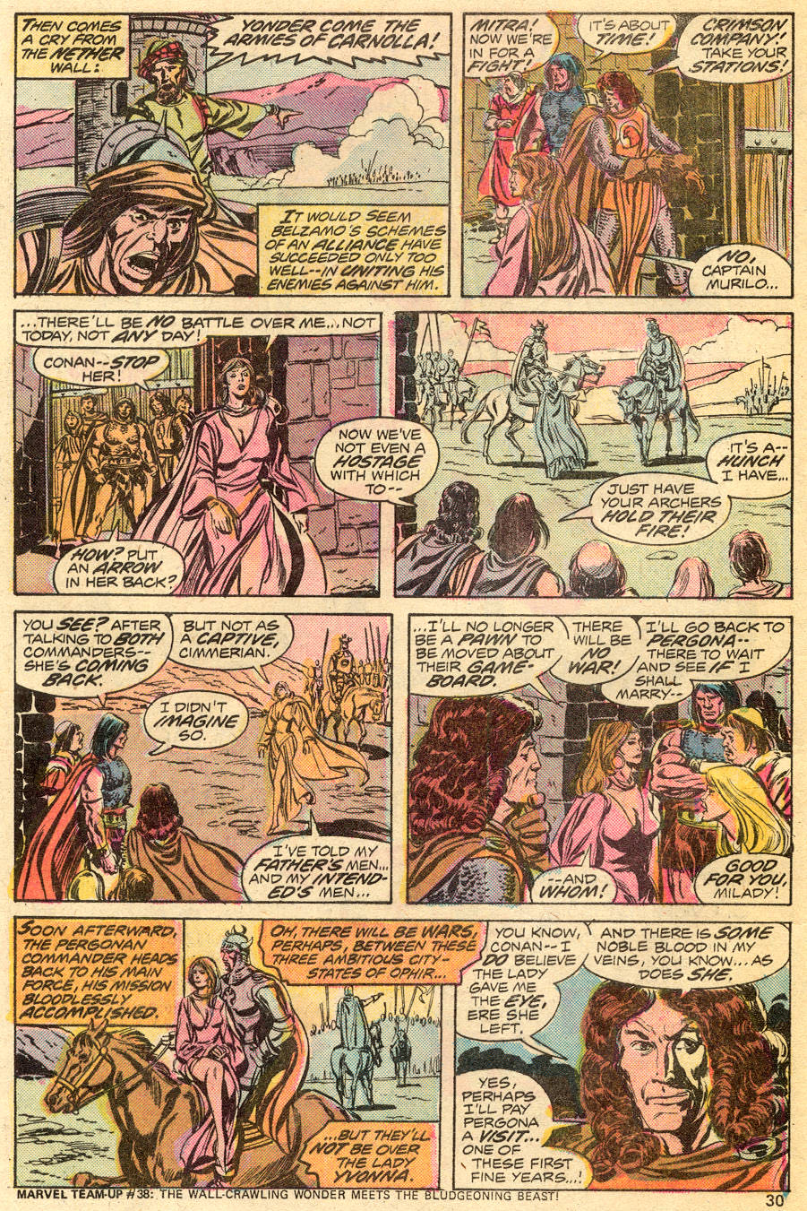 Conan The Barbarian - Marvel Comics (55 - Oct 1975) comic book collectible [Barcode 852245566] - Main Image 3