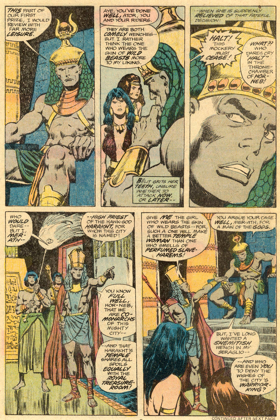 Conan The Barbarian - Marvel (76 - Jul 1977) comic book collectible [Barcode 7441158445828] - Main Image 3