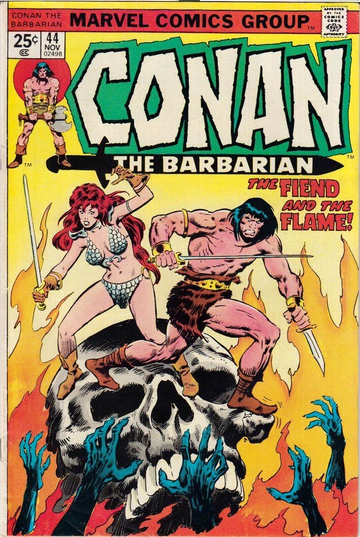 Conan The Barbarian - Marvel (76 - Jul 1977) comic book collectible [Barcode 7441158445828] - Main Image 4