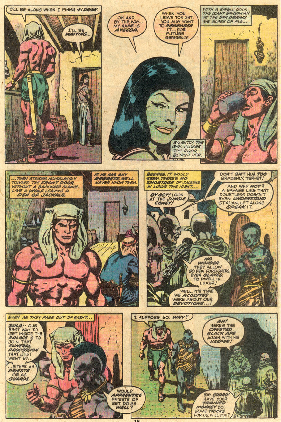 Conan The Barbarian - Marvel (86 - May 1978) comic book collectible [Barcode 82224452666] - Main Image 4