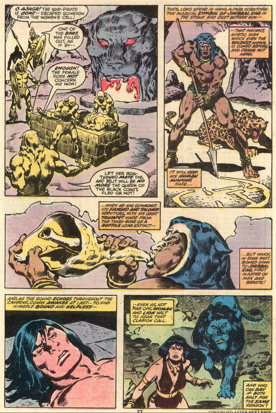 Conan The Barbarian - Marvel Comics Group (96 - Mar 1979) comic book collectible [Barcode 741885550] - Main Image 3