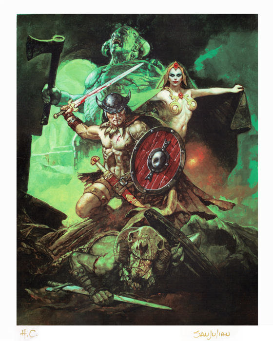 Conan The Barbarian - Marvel Comics Group (75 - Jun 1977) comic book collectible [Barcode 071486024989] - Main Image 3