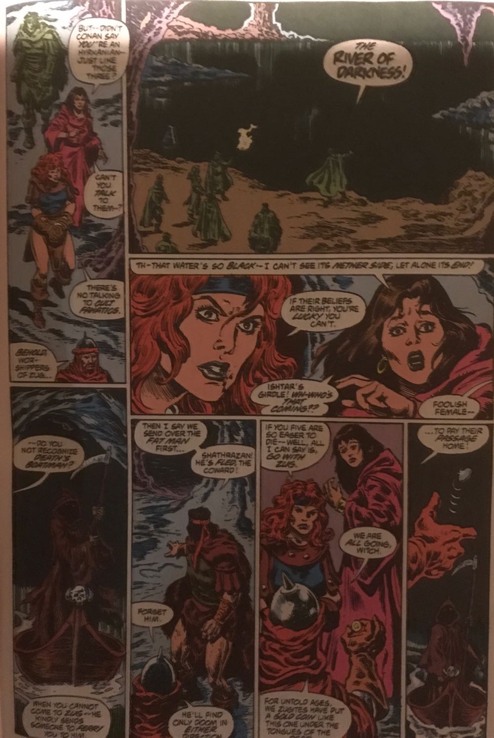 Conan The Barbarian - Marvel Comics (250 - Nov 1991) comic book collectible [Barcode 071486028635] - Main Image 3