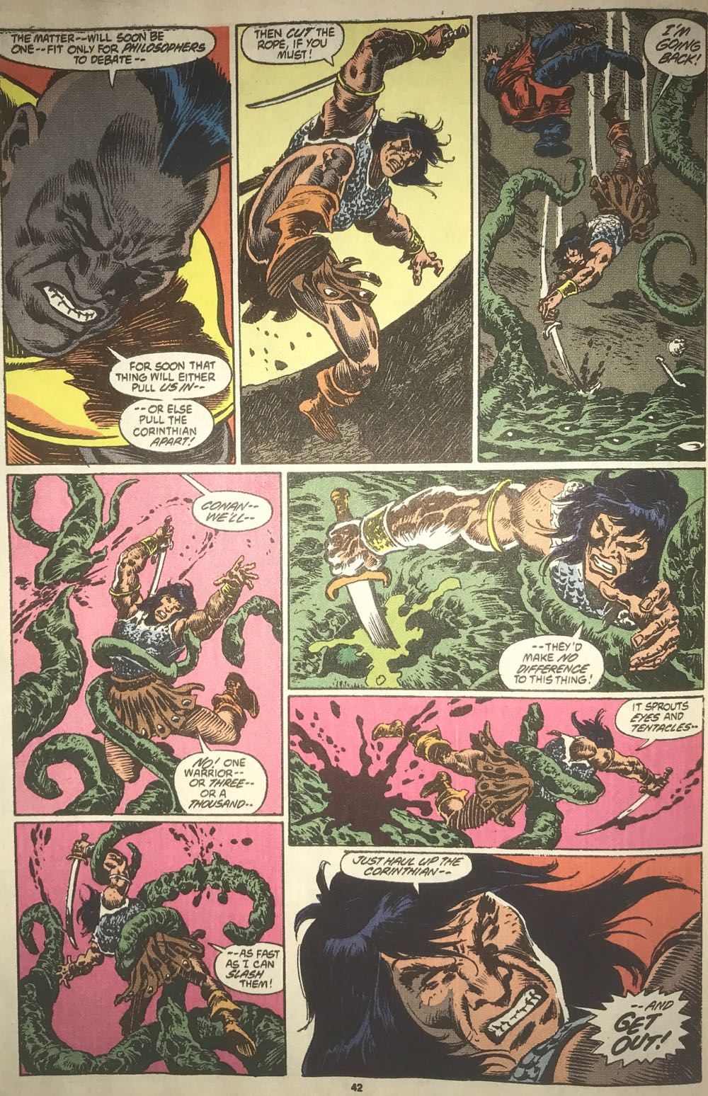 Conan The Barbarian - Marvel Comics (250 - Nov 1991) comic book collectible [Barcode 071486028635] - Main Image 4