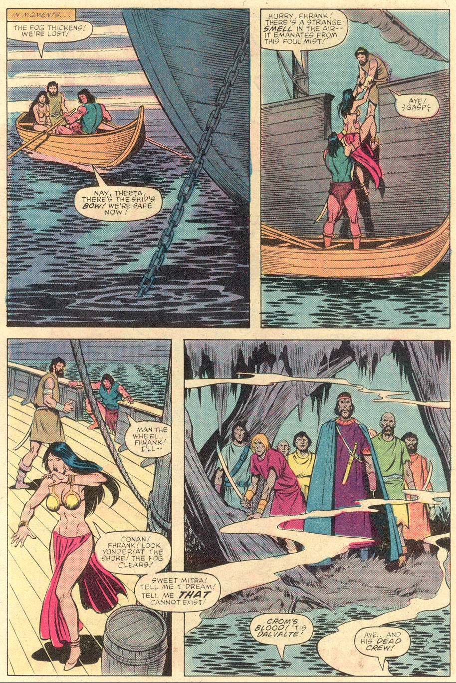 Conan The Barbarian - Marvel Comics Group (141 - Dec 1982) comic book collectible [Barcode 071486028635] - Main Image 4